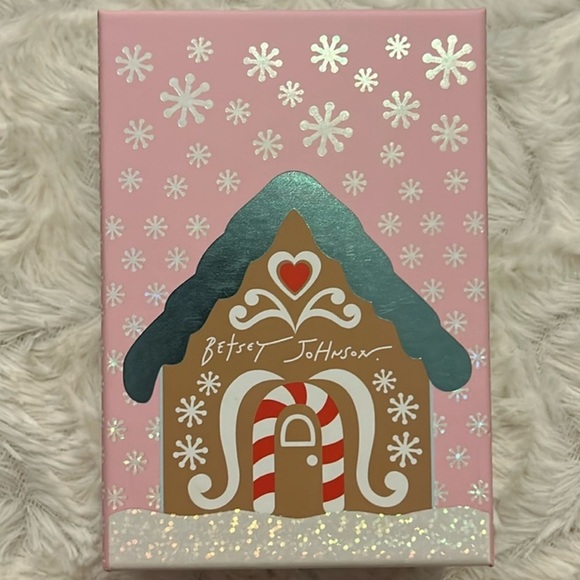 Betsey Johnson Gingerbread Earrings - Picture 3 of 3